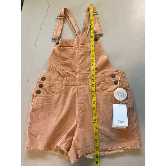NWT Carve Designs Women's 6 Jason Overall Short Washed Pink Organic MSRP$115 - Picture 16 of 17
